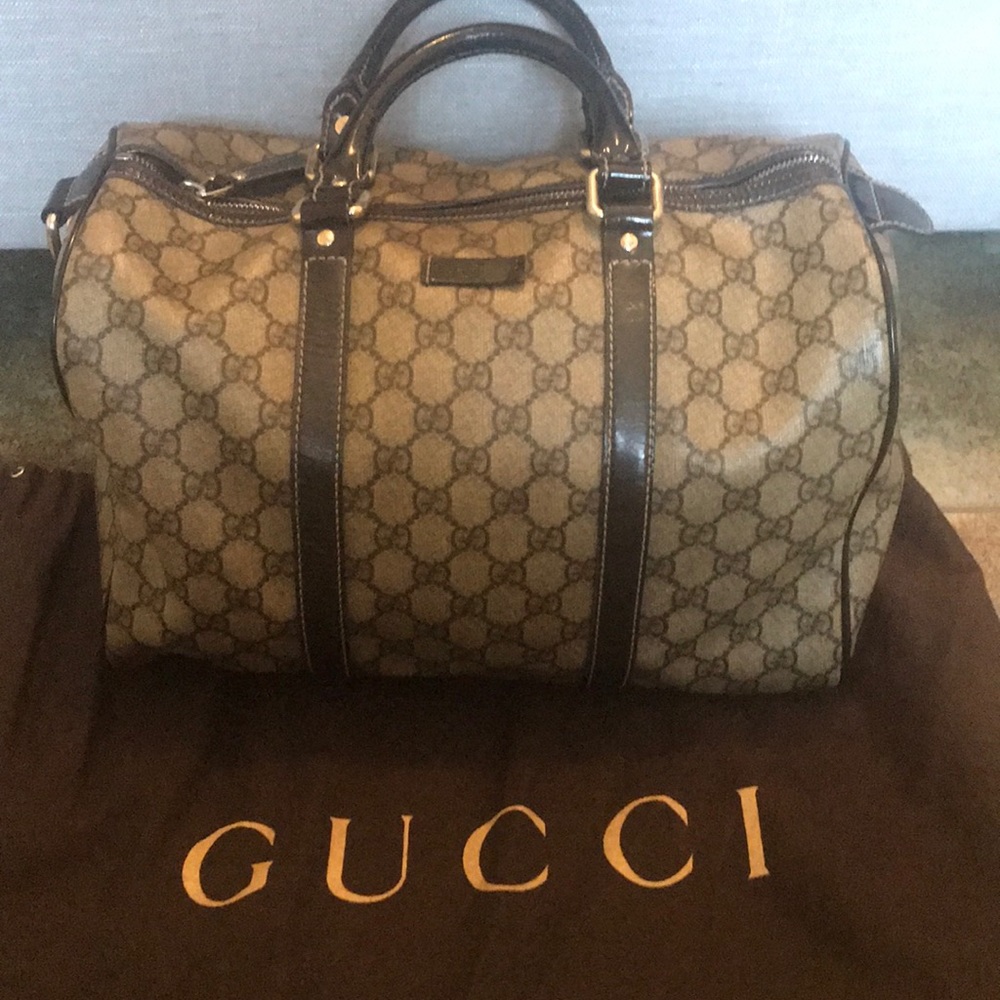 Authentic Gucci Boston top handle bag medium